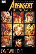 Avengers: The Initiative (2007) #10 cover