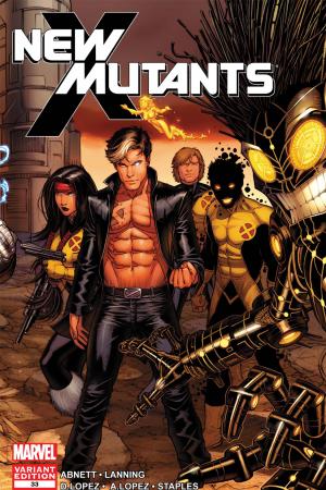 New Mutants (2009) #33 (Keown Variant)