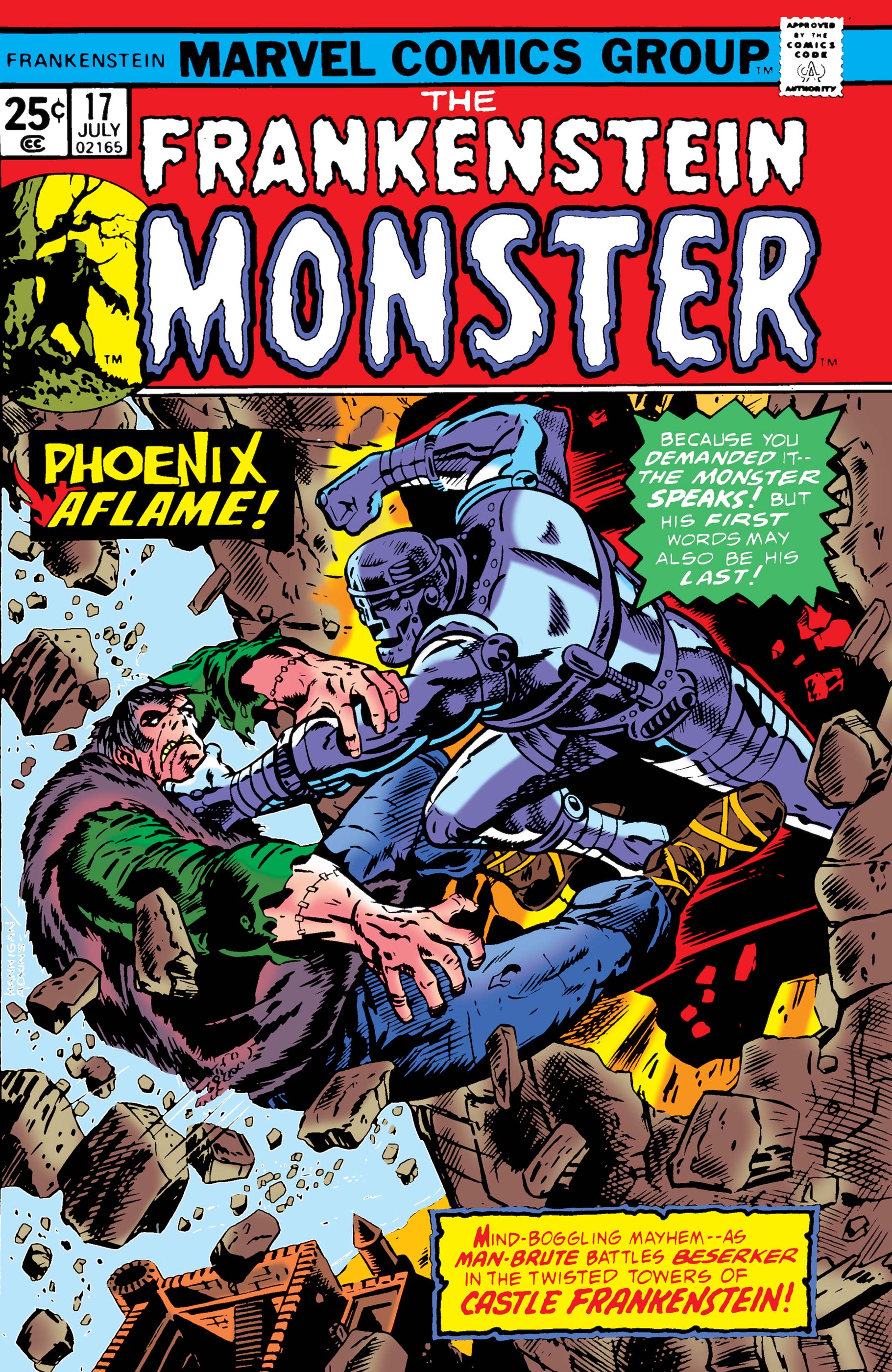 Frankenstein (1973) #17 | Comics | Marvel.com