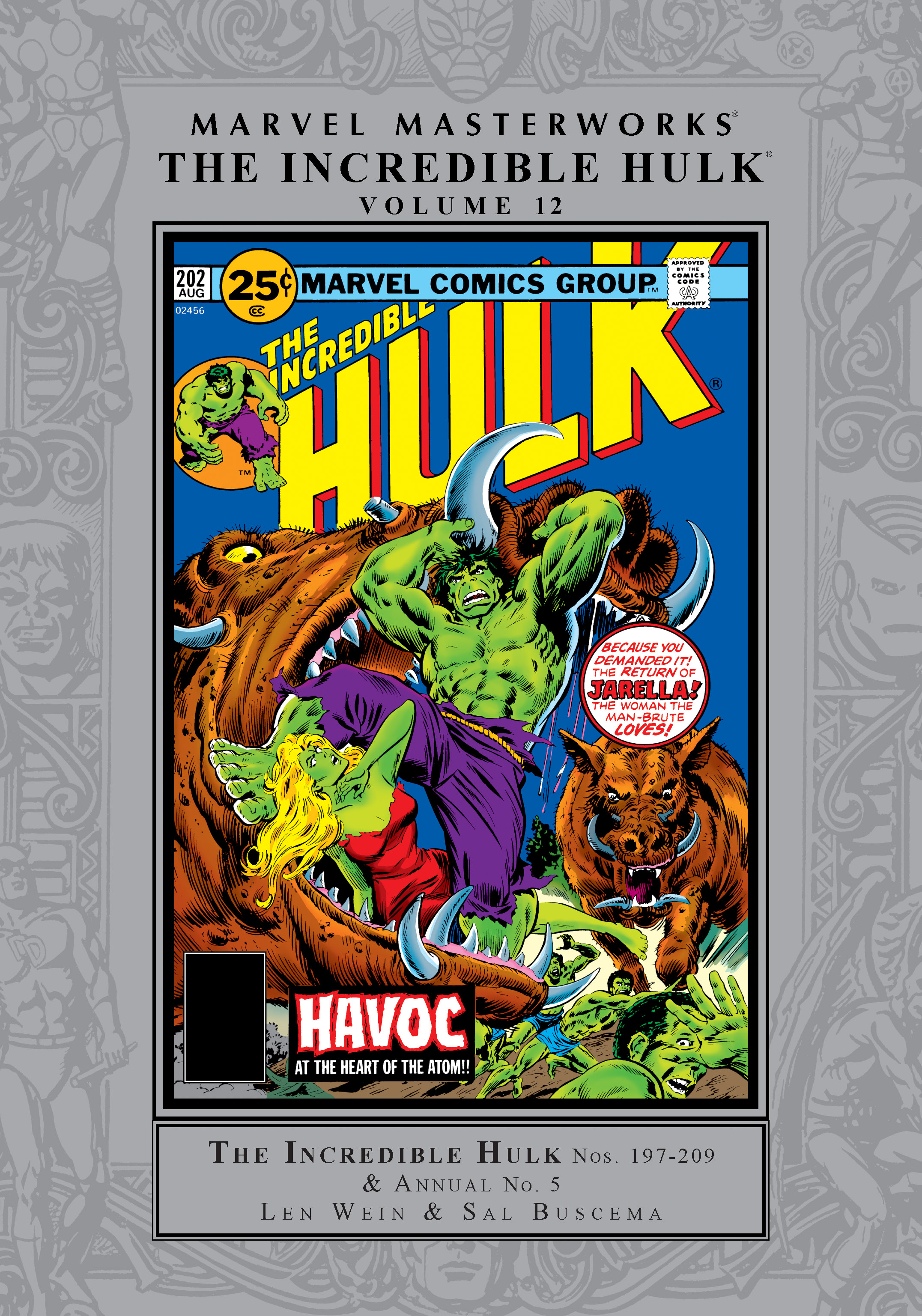 Marvel Masterworks The Incredible Hulk Vol. 12 (Hardcover) Comic