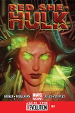 Red She-Hulk (2012) #61 cover