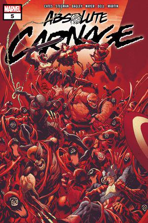 J08J Absolute Carnage #4 Donny Cates main first 1st MARVEL 2019 VF+/NM 