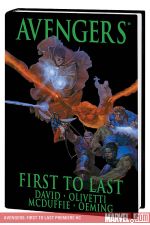 AVENGERS: FIRST TO LAST PREMIERE HC (Trade Paperback) cover