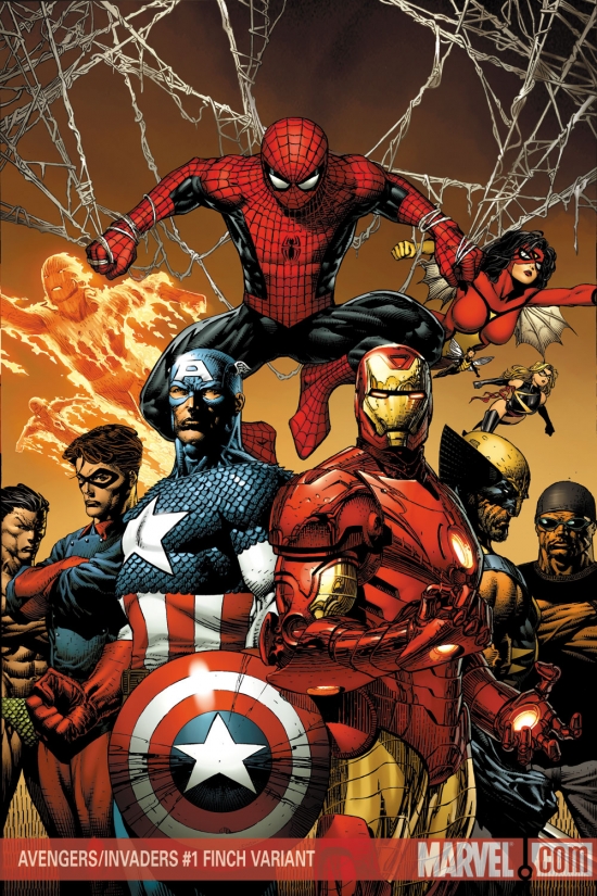 Avengers/Invaders (2008) #1 (Finch Variant)