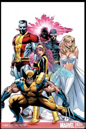 X-Men Greg Land Poster (2008) | Comic Issues | Marvel