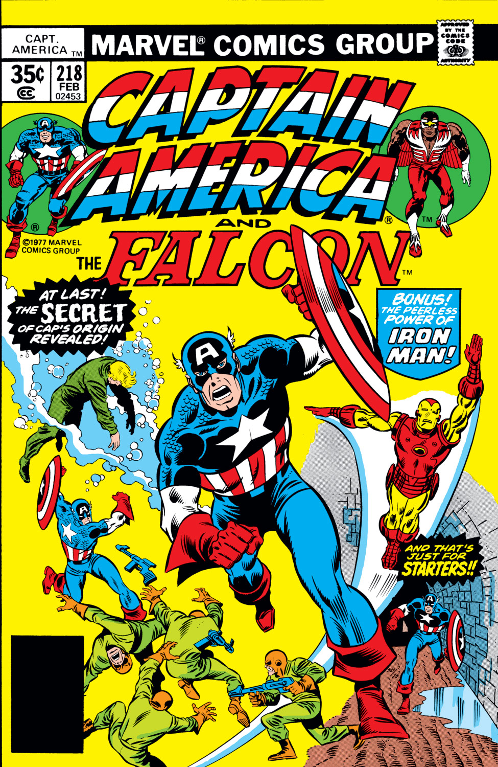 Captain America (1968) #218