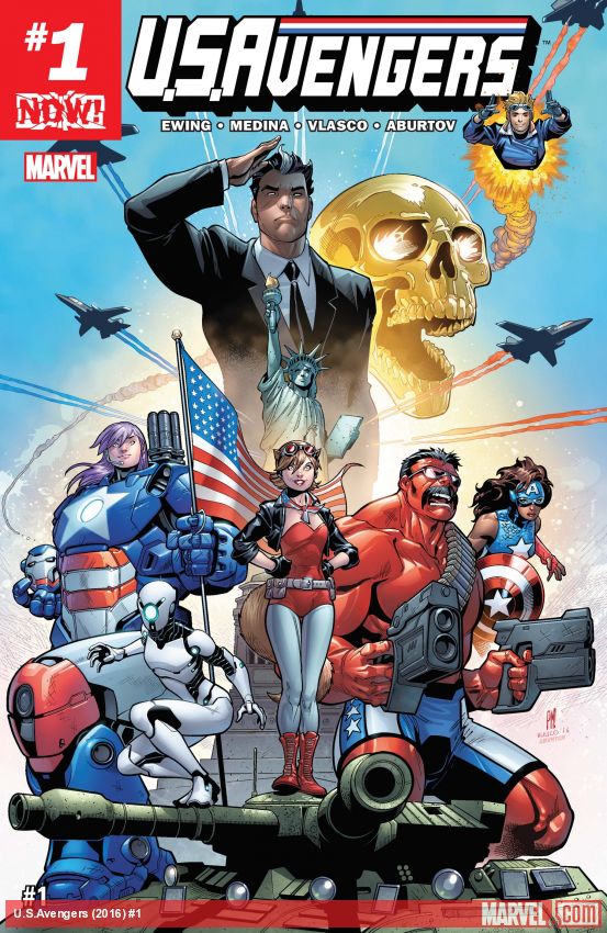 U.S.Avengers (2017) #1 comic book cover