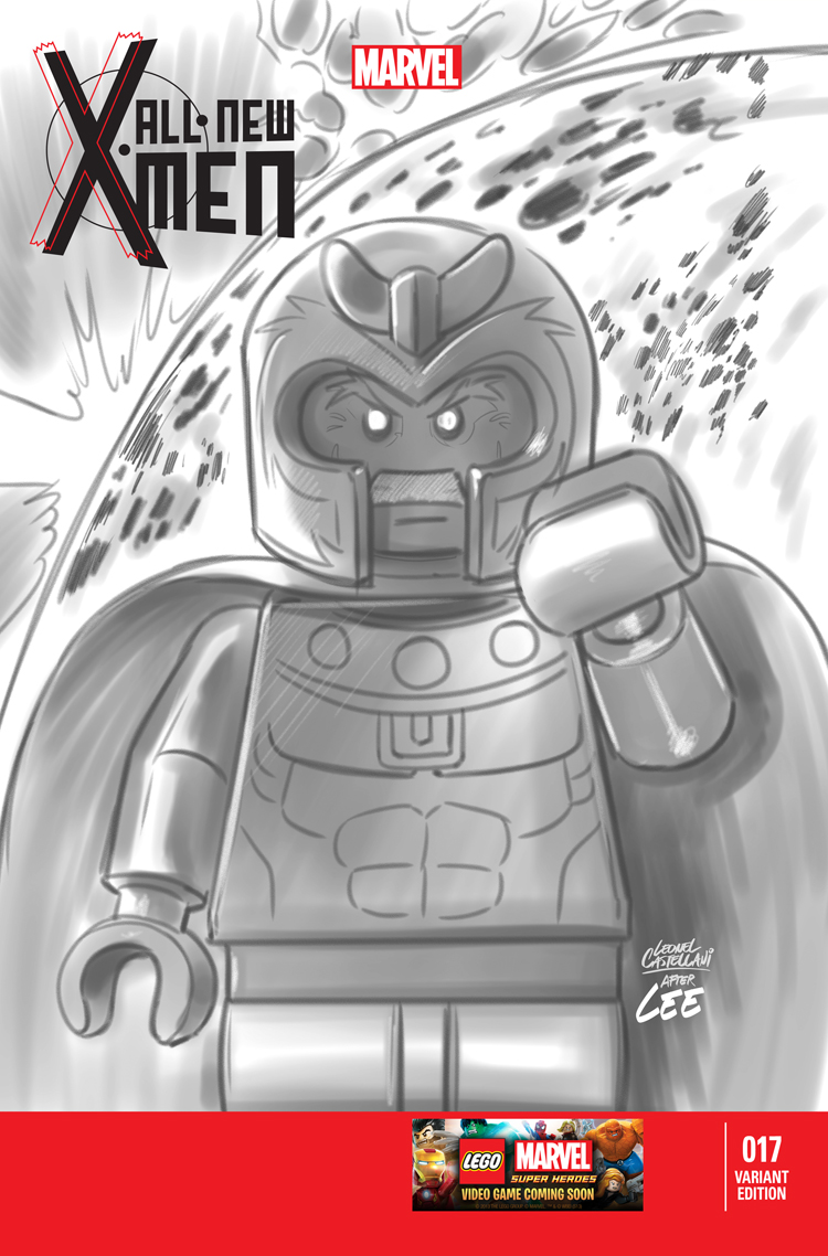 All-New X-Men (2012) #17 (Castellani Lego Sketch Variant)