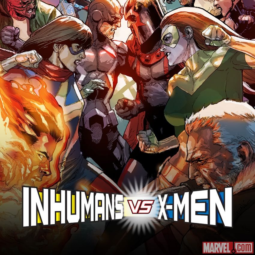Inhumans Vs. X-Men