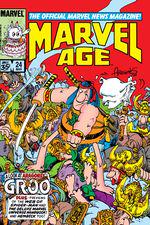 Marvel Age (1983) #24 cover
