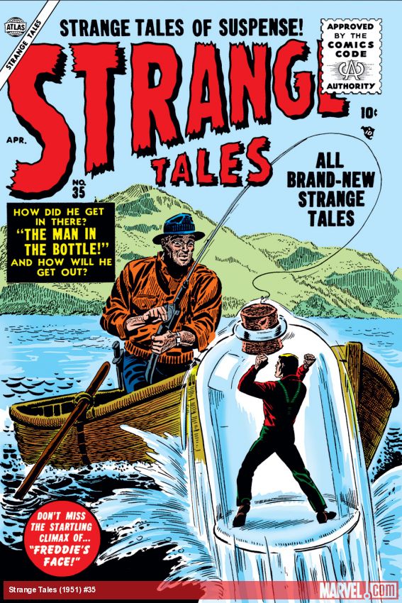 Strange Tales (1951) #35 comic book cover