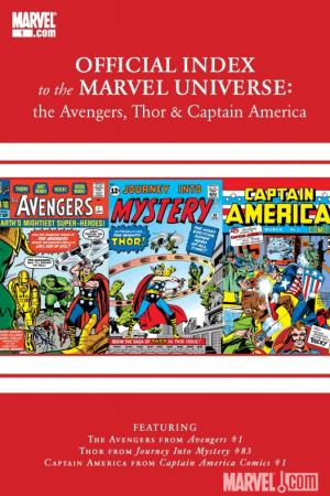 Avengers, Thor & Captain America: Official Index to the Marvel Universe #3