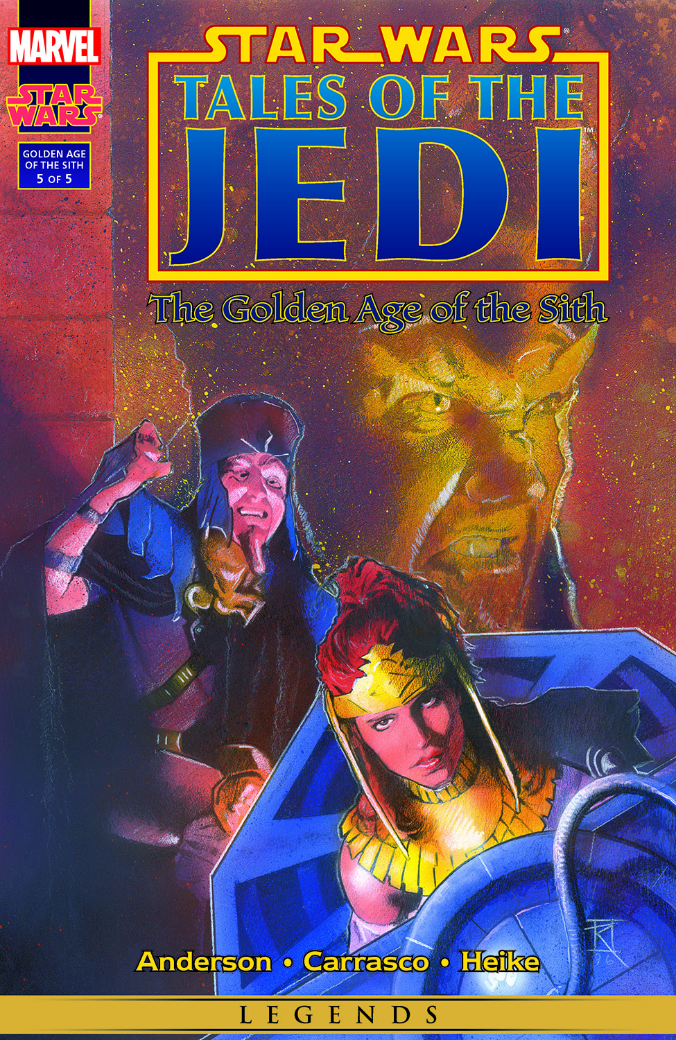 Star Wars 1996 Tales of the Jedi The Golden Age of the Sith No.0 