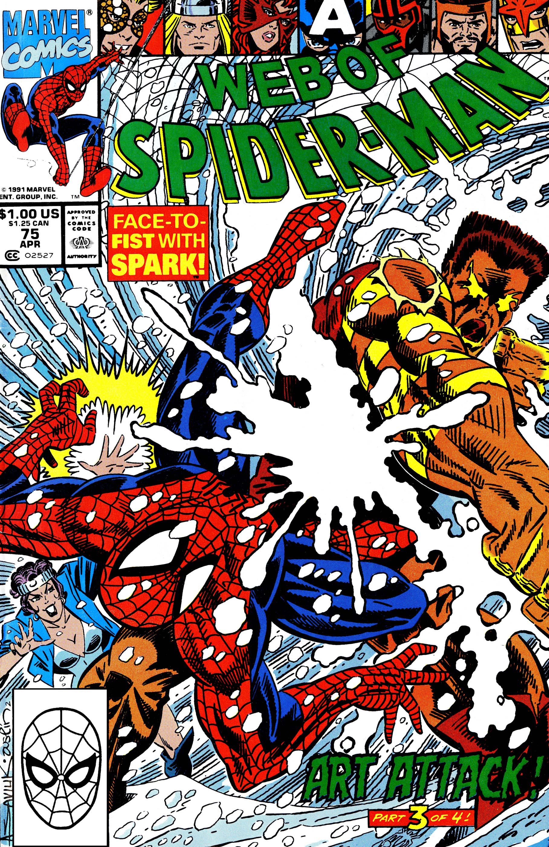 Web of Spider-Man (1985) #75