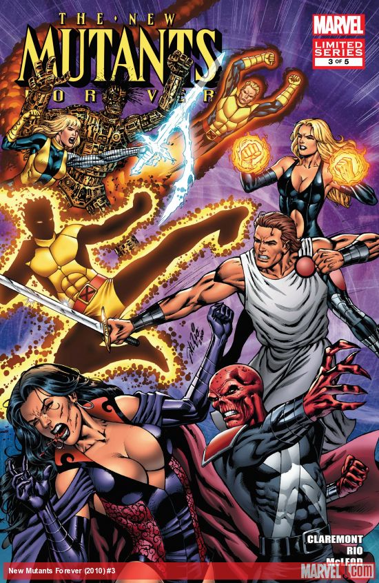 Cover of New Mutants Forever #3