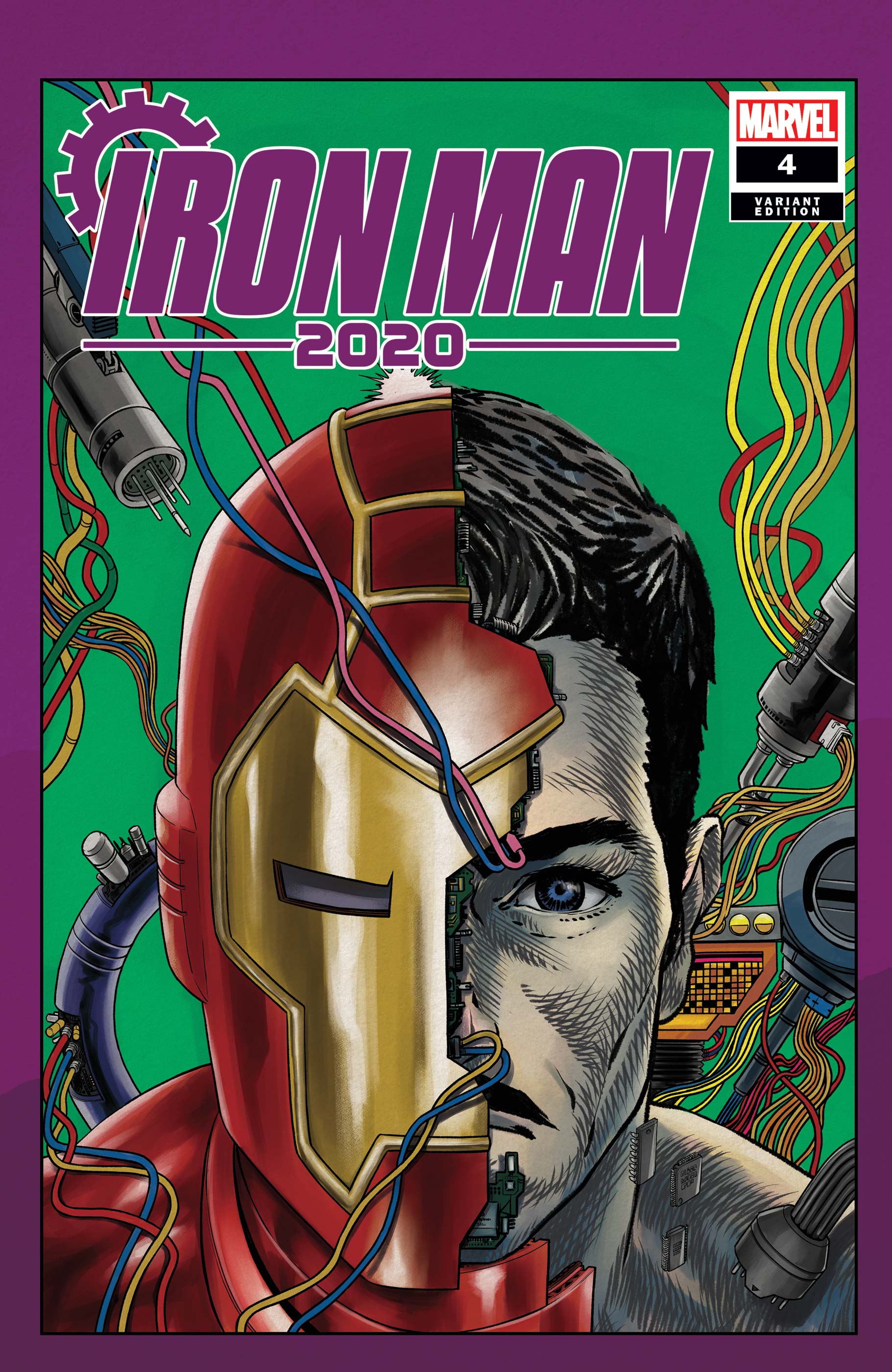 Iron Man 2020 (2020) #4 (Variant) | Comic Issues | Marvel