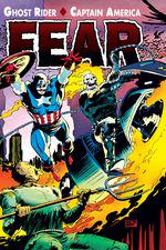 GHOST RIDER/CAPTAIN AMERICA: FEAR (1992) #1 cover