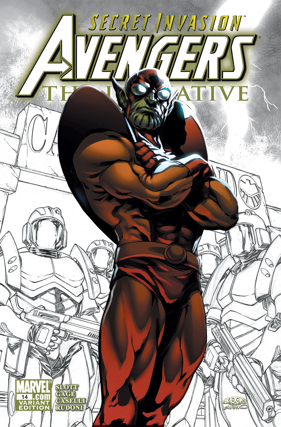 Avengers: The Initiative (2007) #14 (SPOTLIGHT VARIANT)