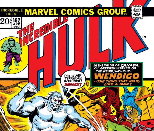 Incredible Hulk (1962) #162 Cover