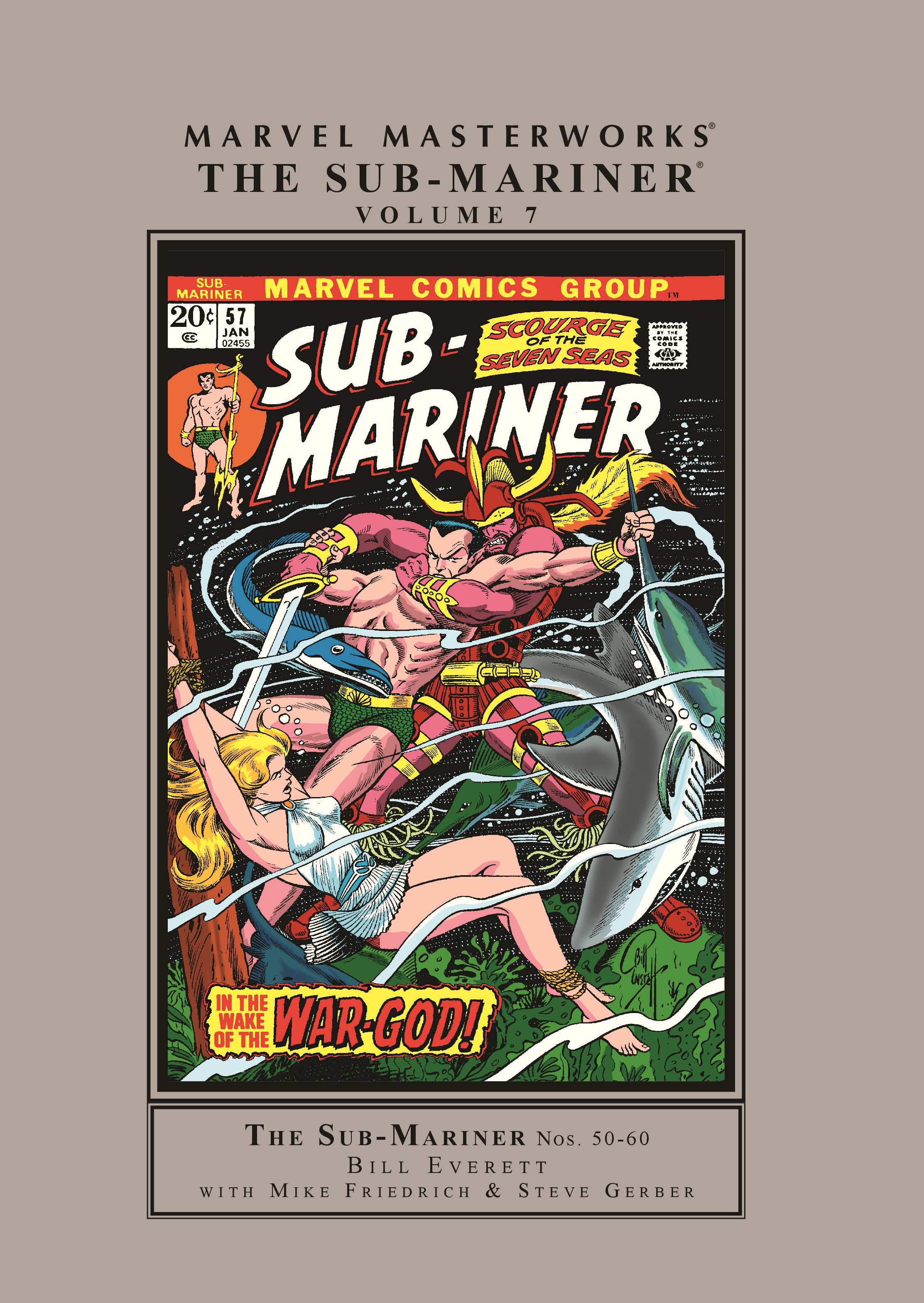 MARVEL MASTERWORKS: THE SUB-MARINER VOL. 7 HC (Hardcover)