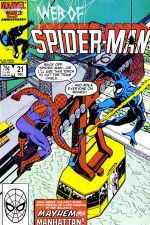 Web of Spider-Man (1985) #21 cover