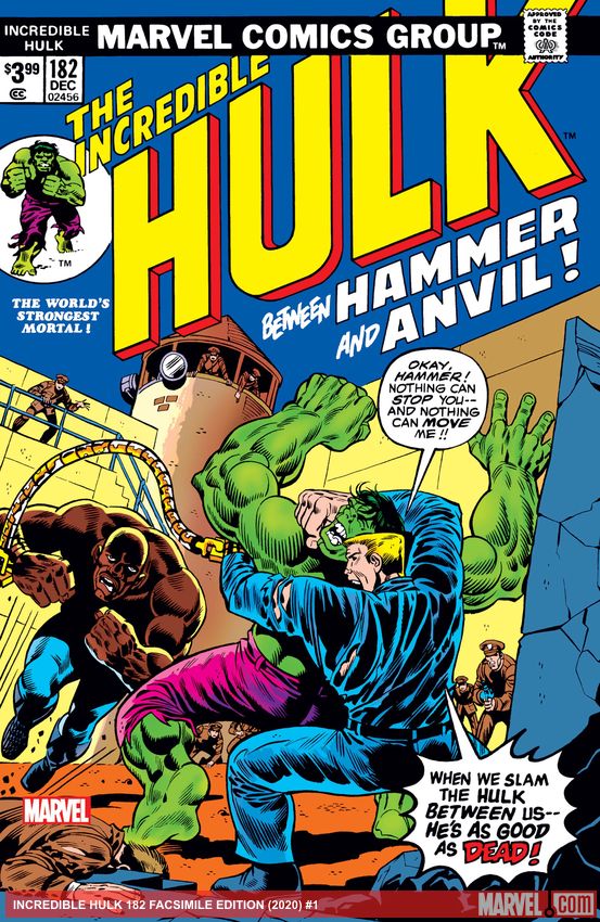 Incredible Hulk: Facsimile Edition (2020) #182