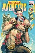 West Coast Avengers (2024) #7 cover