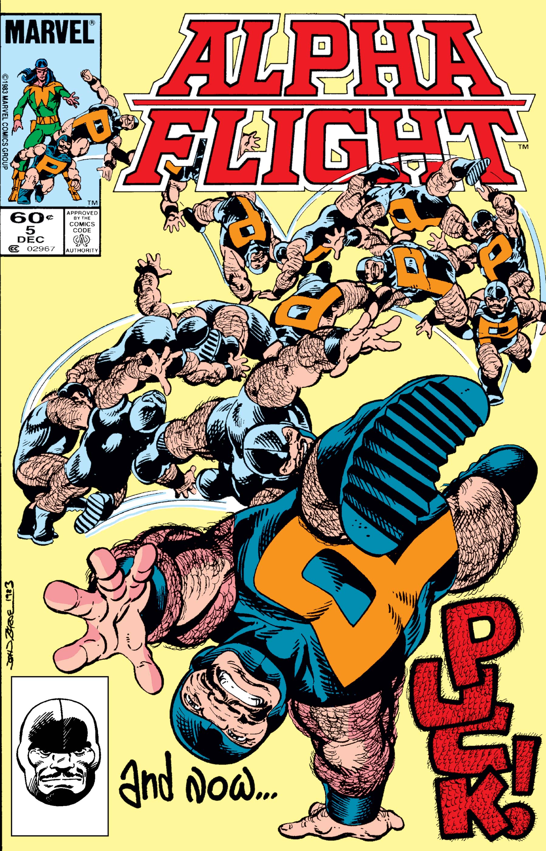 Puck Alpha Flight (1983) #5