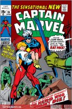 Captain Marvel (1968) #20 cover