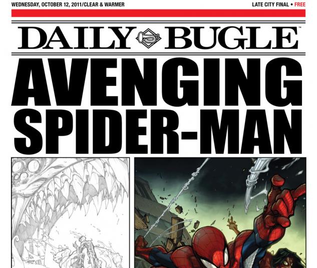 Avenging Spider-Man Daily Bugle (2011) #1 cover