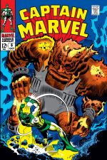 Captain Marvel (1968) #6 cover