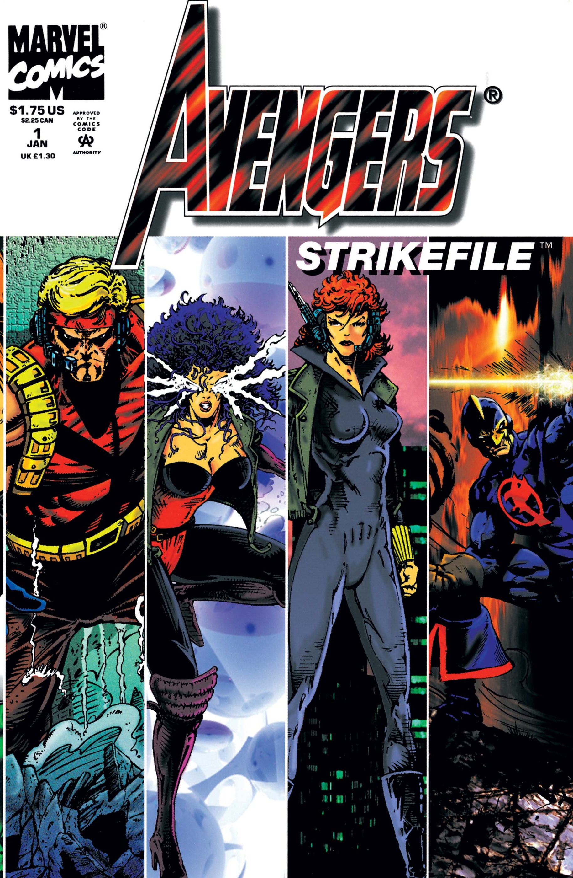 Avengers Strike File (1994) #1