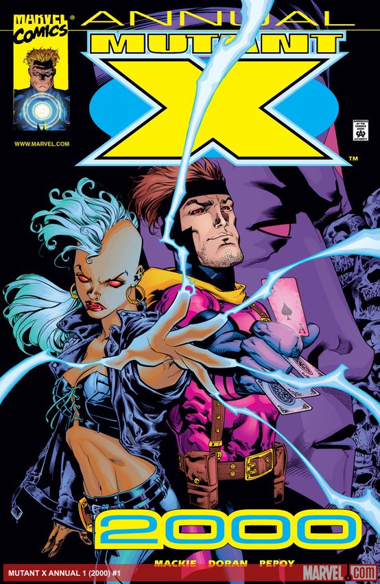 Mutant X Annual (2000) #1 comic book cover