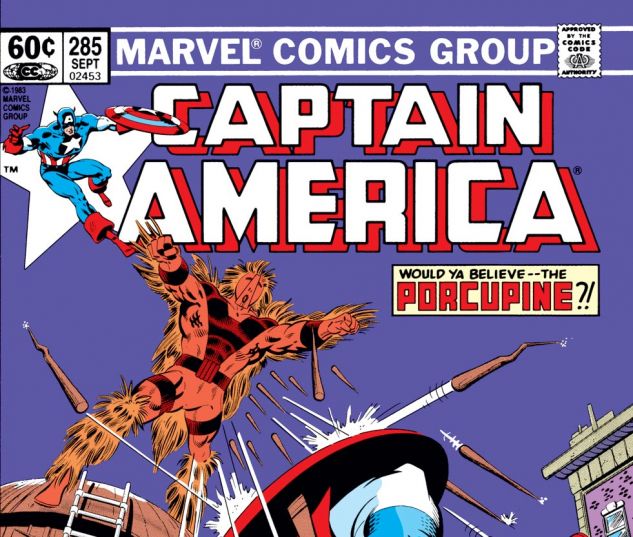 Captain America (1968) #285 Cover