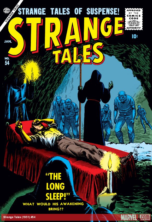 Strange Tales (1951) #54 comic book cover