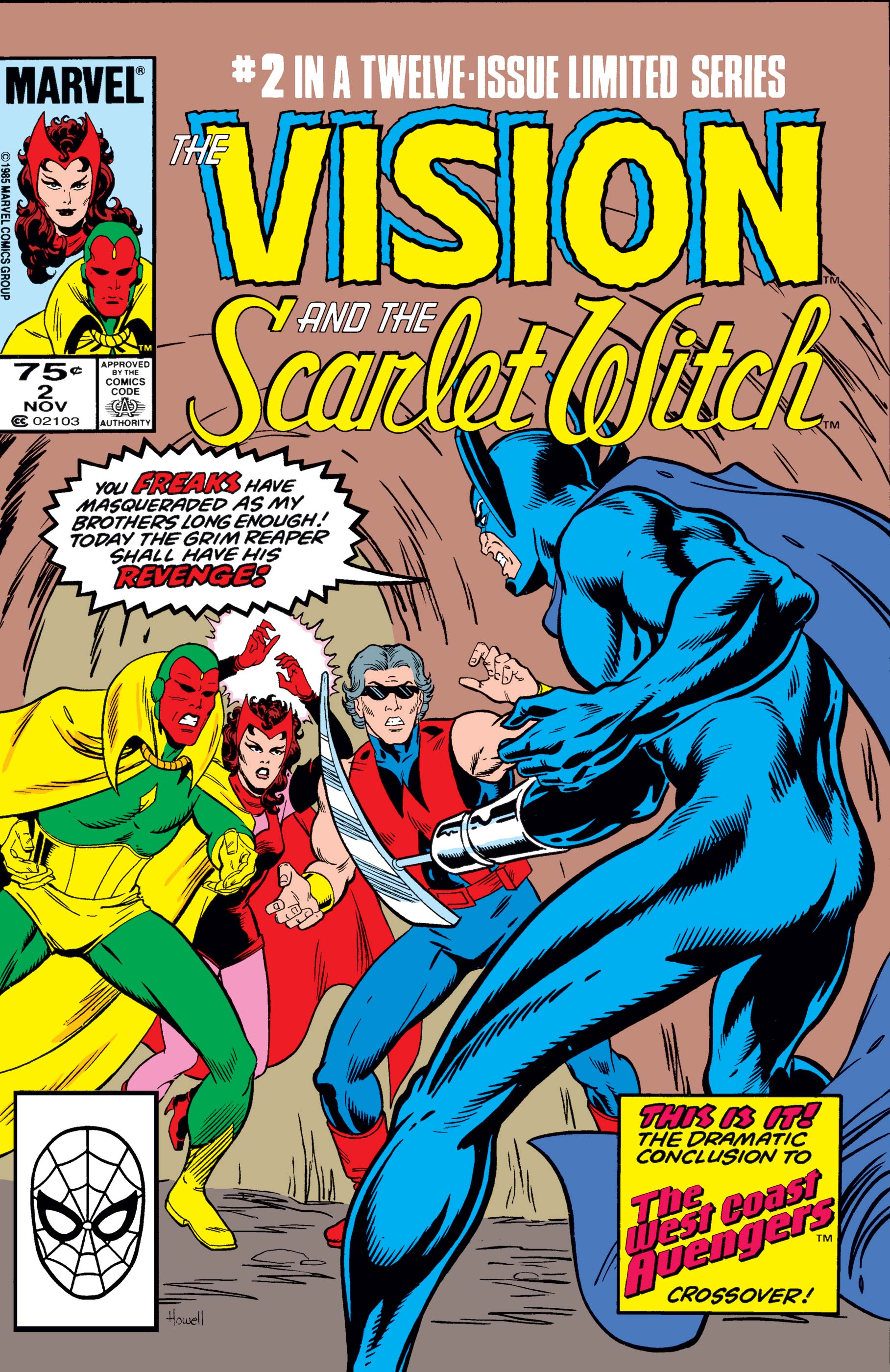 Vision and the Scarlet Witch (1985) #2 | Comic Issues | Marvel