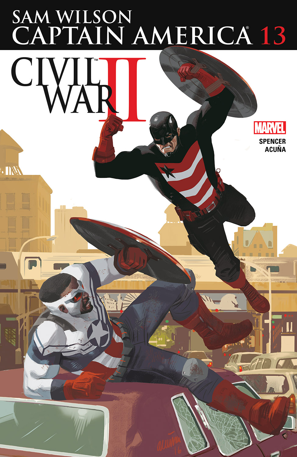 Marvel Comics #13A NM Captain America: Sam Wilson