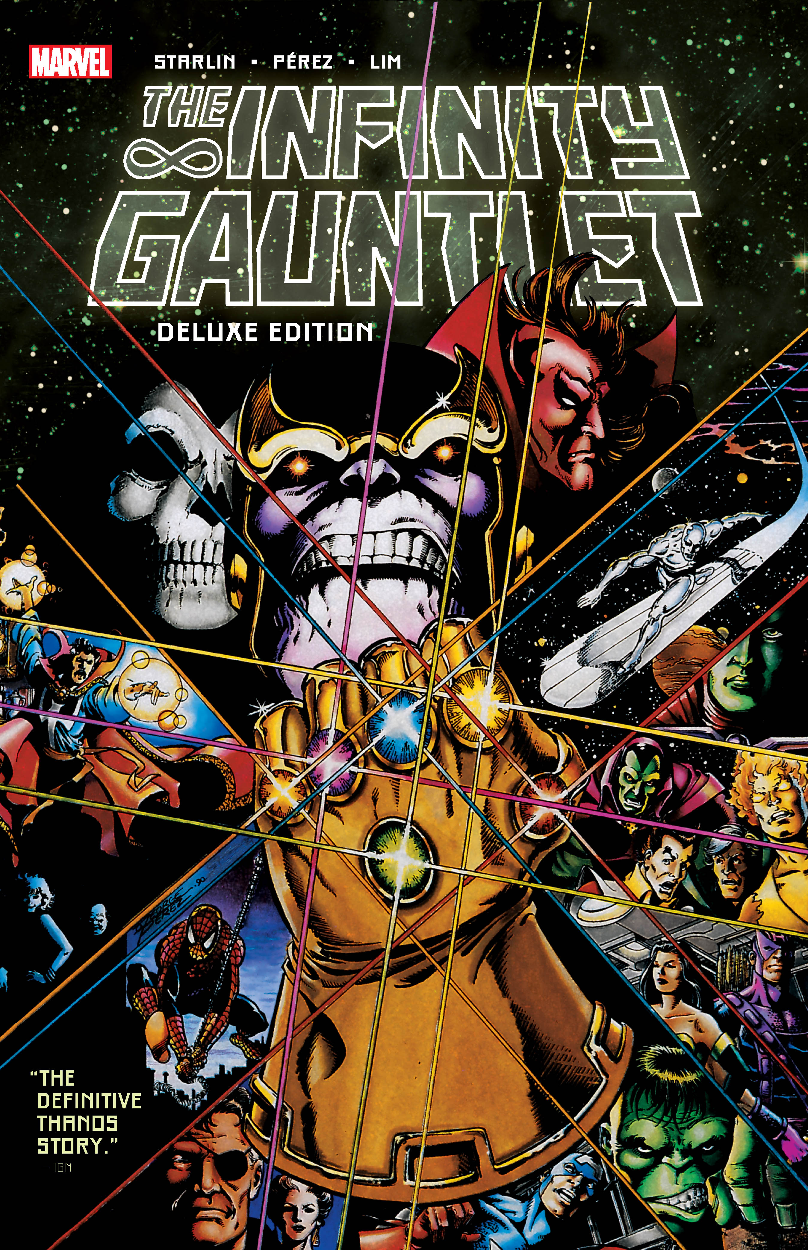 Infinity Gauntlet: Deluxe Edition (Hardcover)