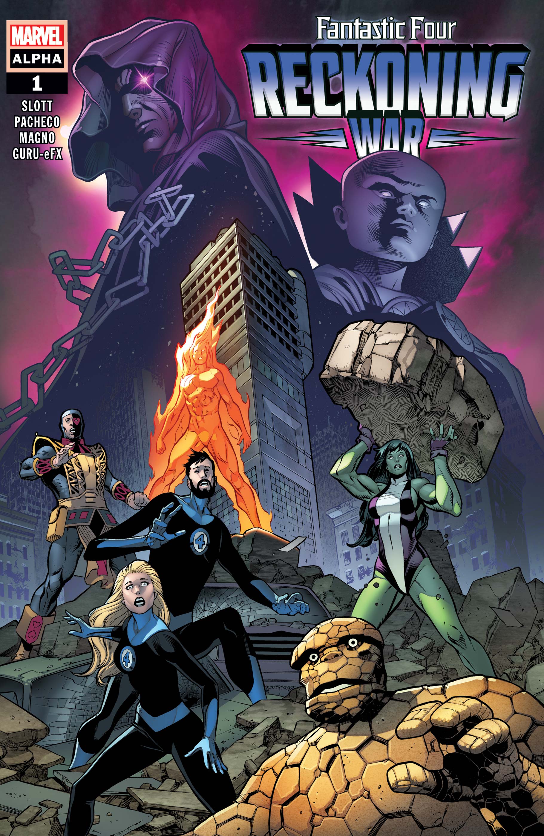 Fantastic Four: Reckoning War Alpha (2022) #1 | Comic Issues | Marvel