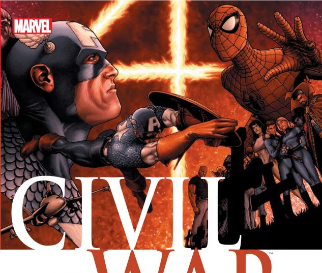 CIVIL WAR HARDCOVER Marvel Comics MOVIE VARIANT COVER Mark Millar & McNiven HC 