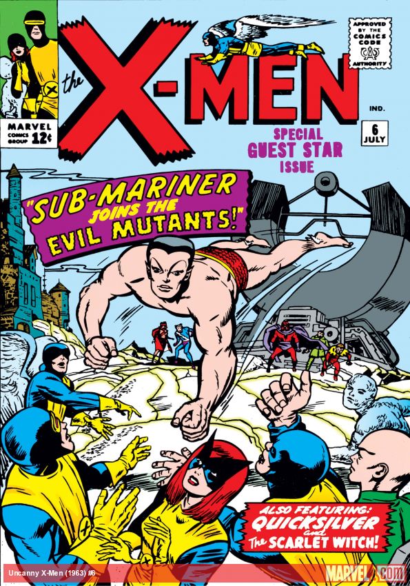 Uncanny X-Men (1963) #6 comic book cover