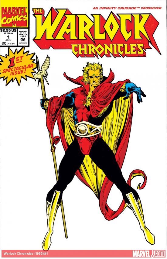 Jim Starlin /& Tom Raney 1993 Infinity Crusade The Warlock Chronicles No.4
