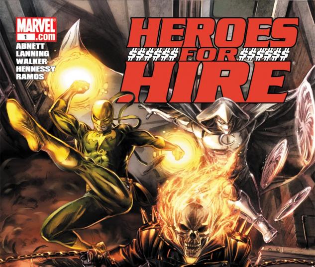 Cover from Heroes for Hire (2010) #1