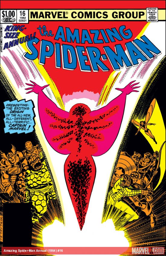 RÃ©sultat de recherche d'images pour "Amazing Spider-Man Annual #16 (1982)"