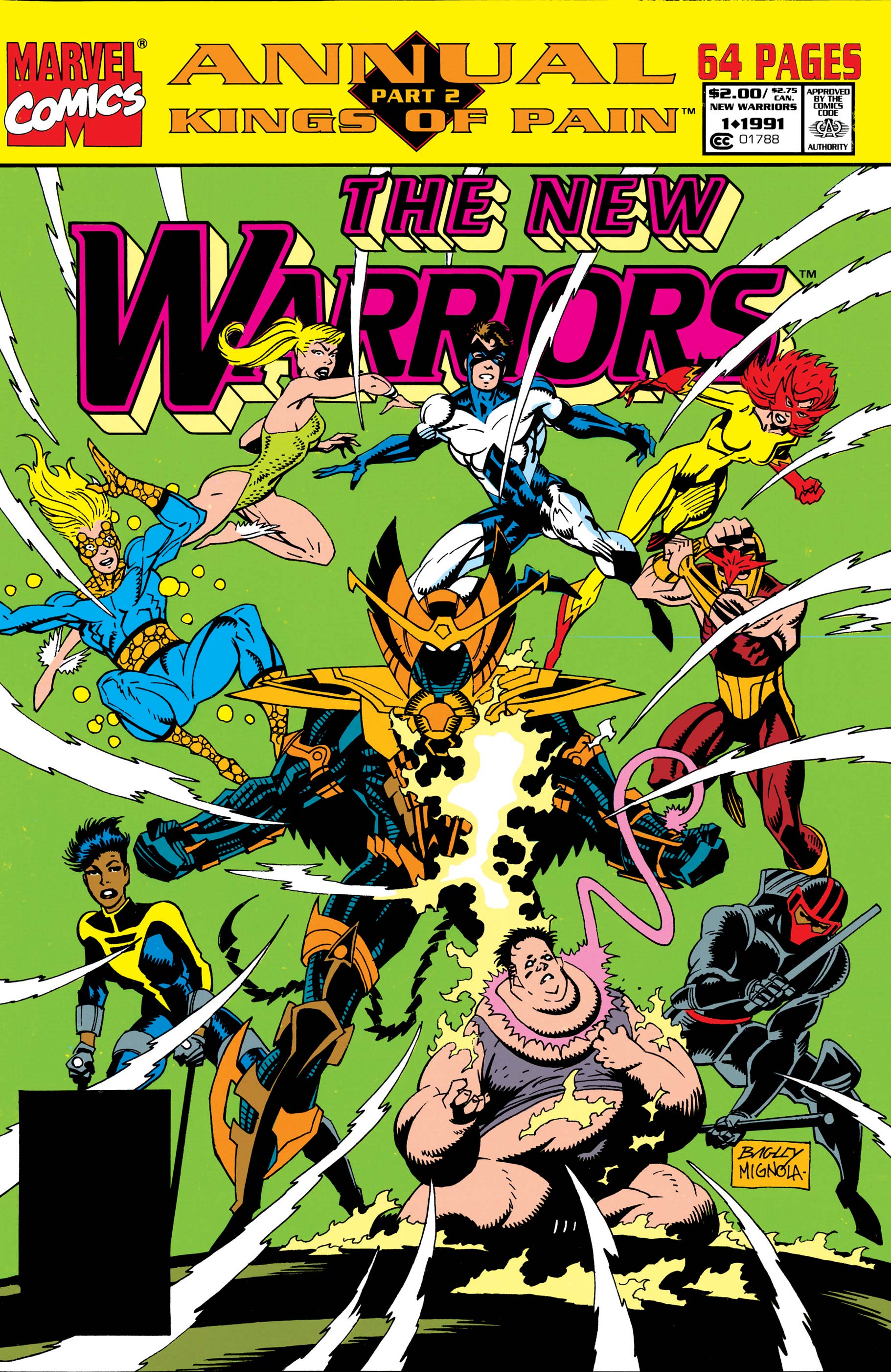 New Warriors Annual (1991) #1