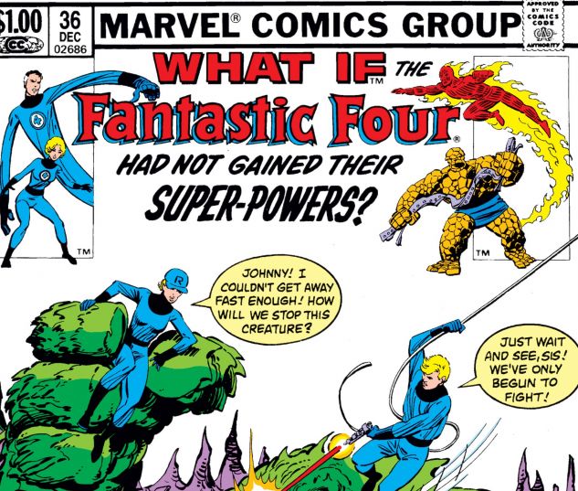 USA What If 1st series # 36 Fantastic Four / Nova
