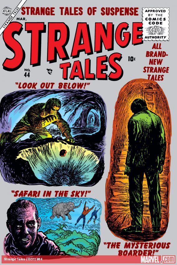 Strange Tales (1951) #44 comic book cover