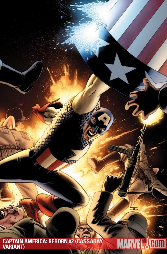 Captain America: Reborn (2009) #2 (CASSADAY VARIANT)