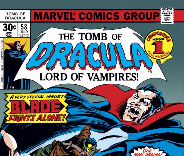Tomb of Dracula (1972) #58 Cover