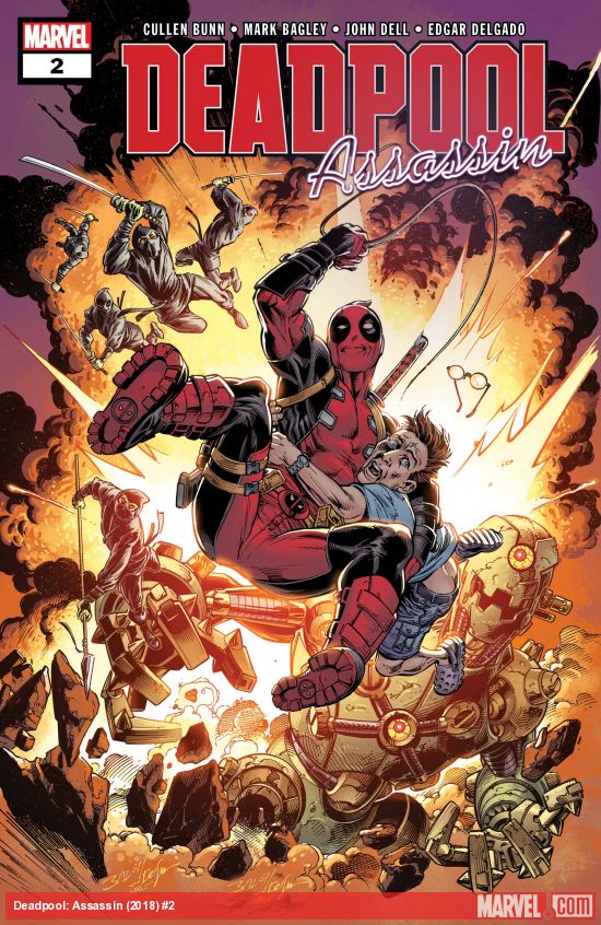 Cover of Deadpool: Assassin #2